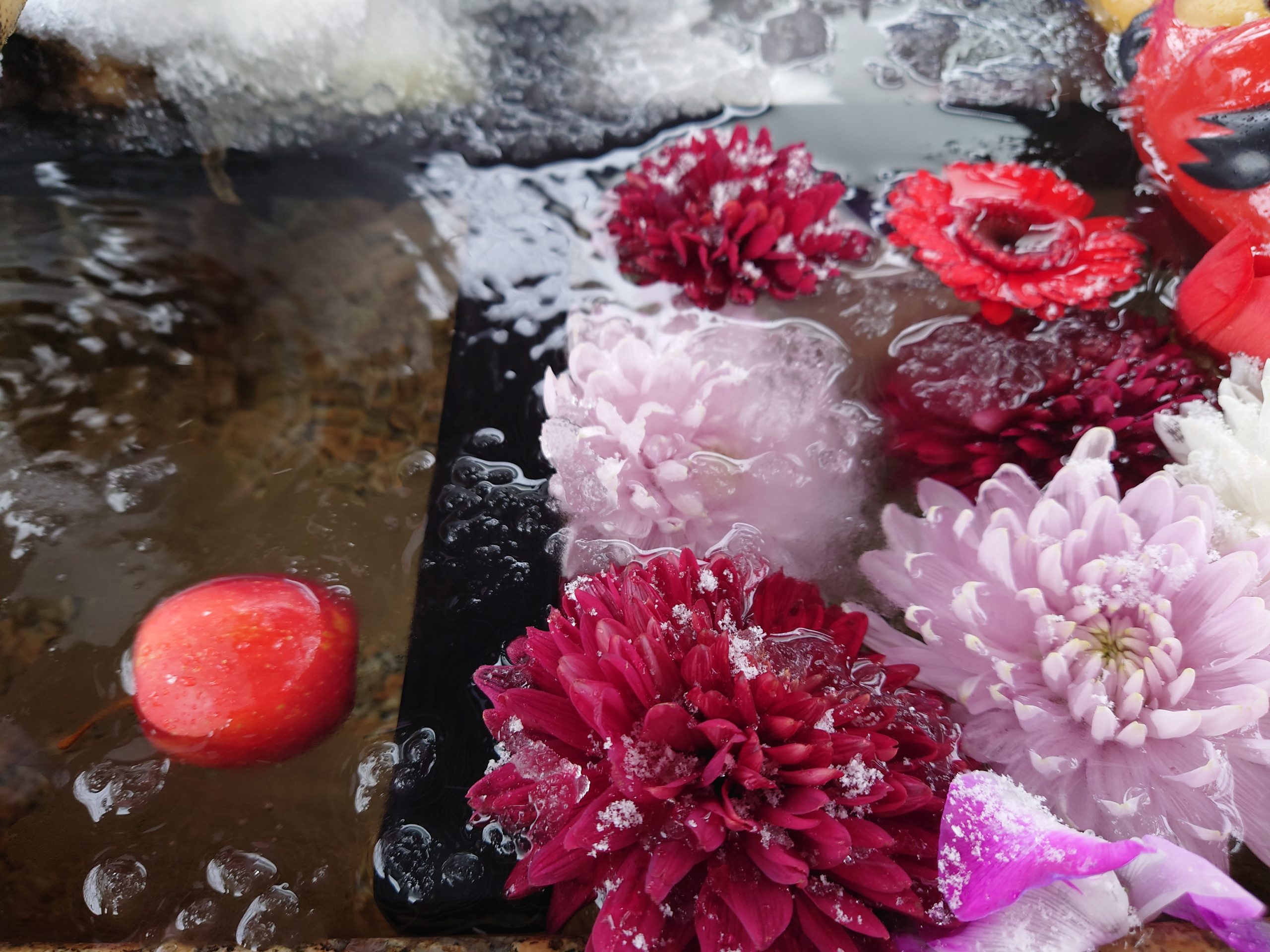 氷中花